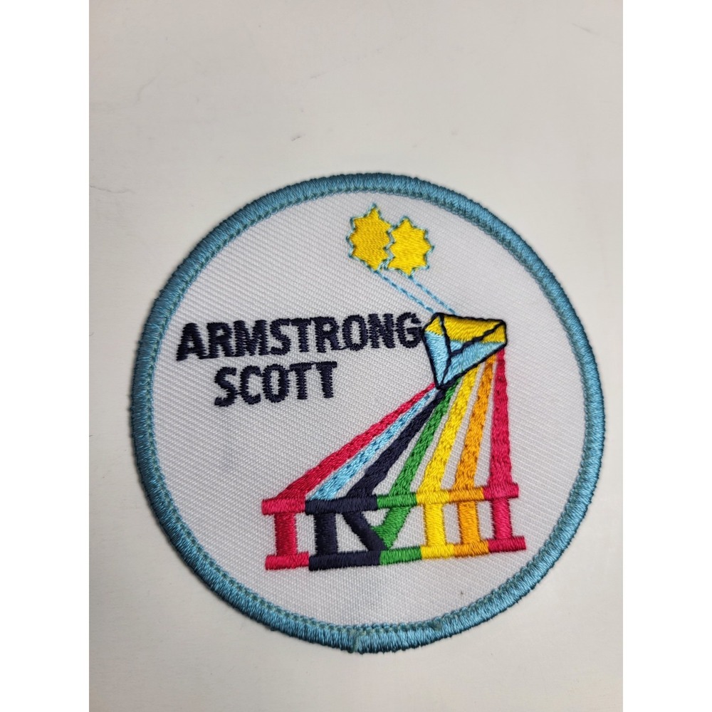Willabee & Ward NASA Gemini 8 Mission Patch Armstrong Scott Rainbow Space 3"